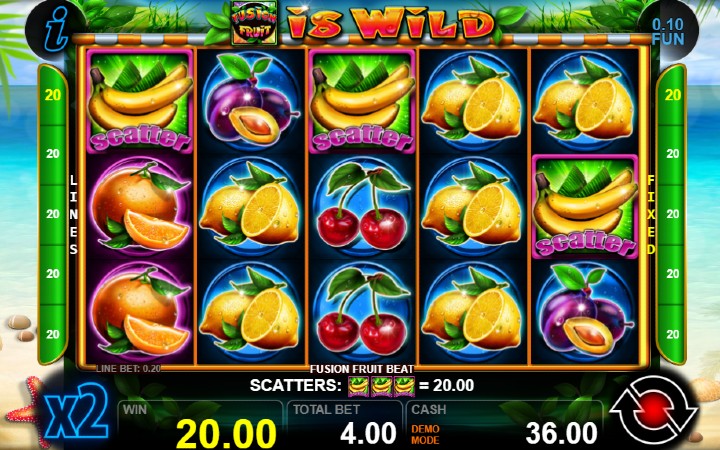 Fusion Fruit Beat-scatter-online casino bonus-ct interactive