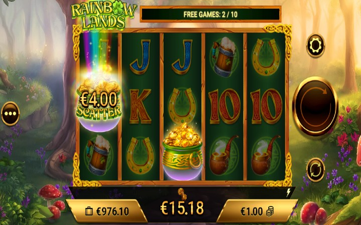 Rainbow Lands-online casino bonus-besplatni spinovi-scatter-amigo