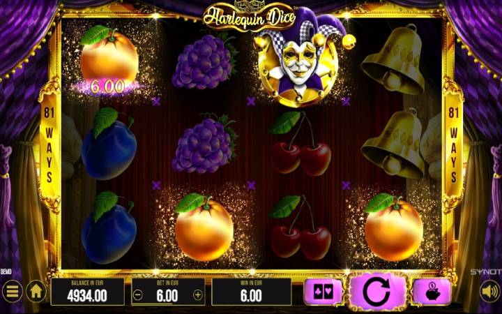 Harlequin-džoker-online casino bonus-synot