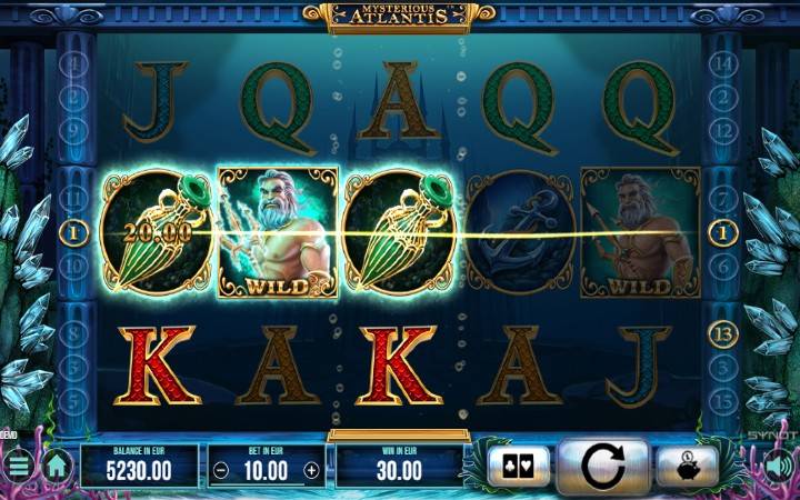 Mysterious Atlantis-džoker-synot-online casino bonus