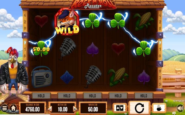 Rock n Roll Rooster-džoker-synot-online casino bonus