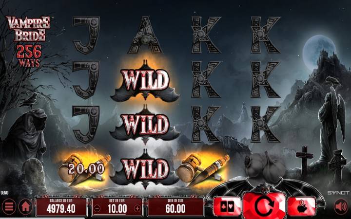 Vampire Bride-synot-džoker-online casino bonus
