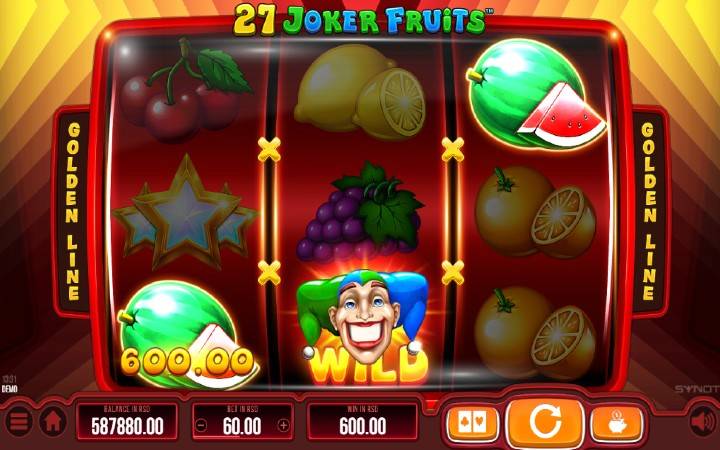 27 Joker Fruits-online casino bonus-synot-džoker