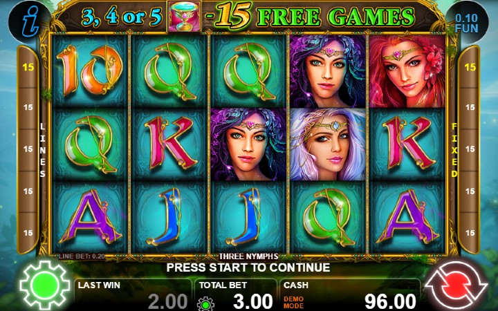 Three Nymphs-online casino bonus-ct interactive