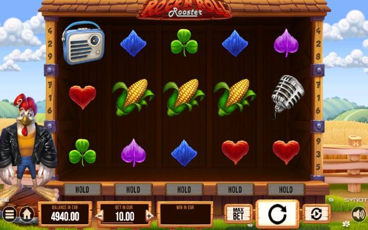 Rock n Roll Rooster-online casino bonus-synot