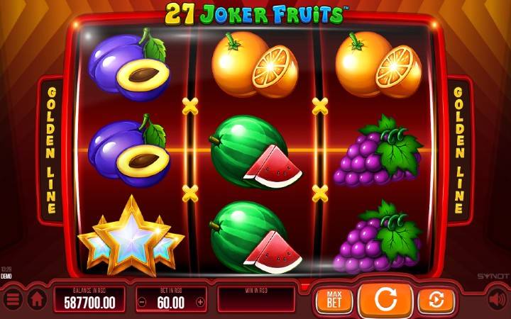 27 Joker Fruits-online casino bonus-synot