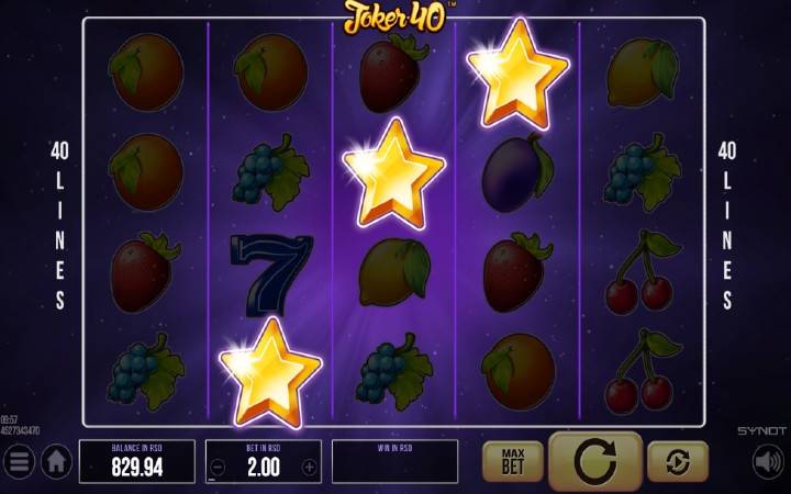 Joker 40-scatter-online casino bonus-synot