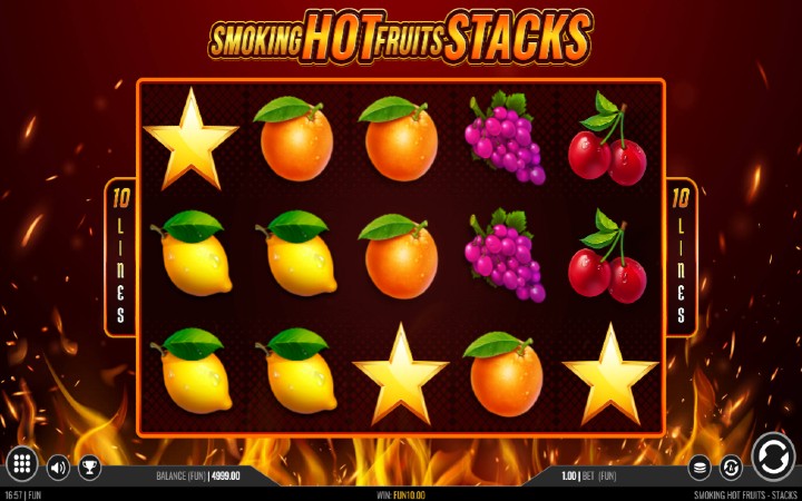 Smoking Hot Fruit Stacks-scatter-zlatna zvezda-1x2 gaming-online casino bonus