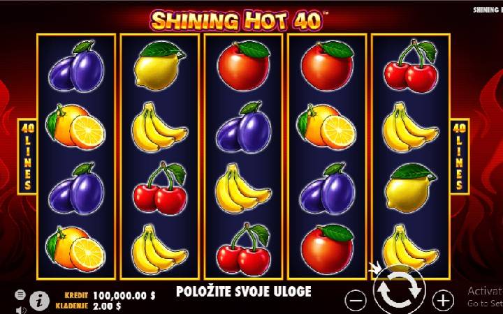 Shining Hot 40