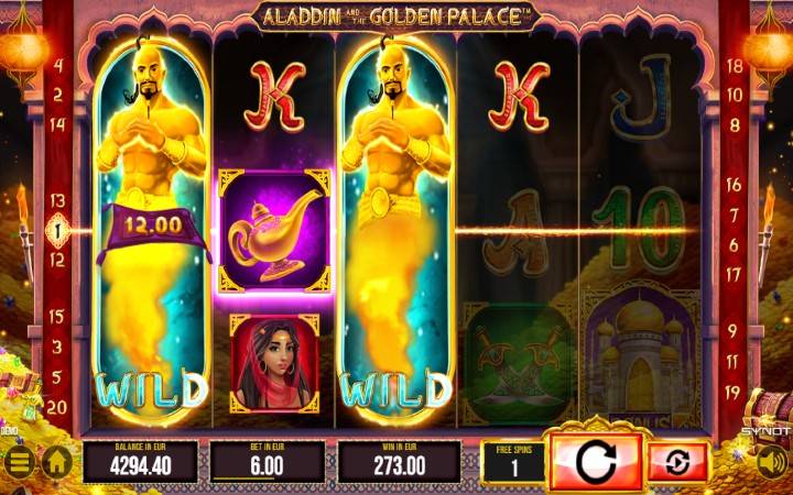 Aladdin and the Golden Palace-besplatni spinovi-online casino bonus-synot