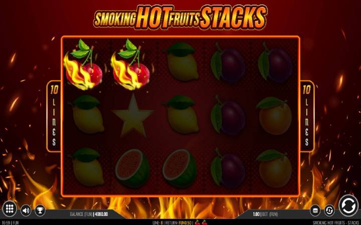 Smoking hot fruit stacks-trešnja-ax2 gaming-online casino bonus