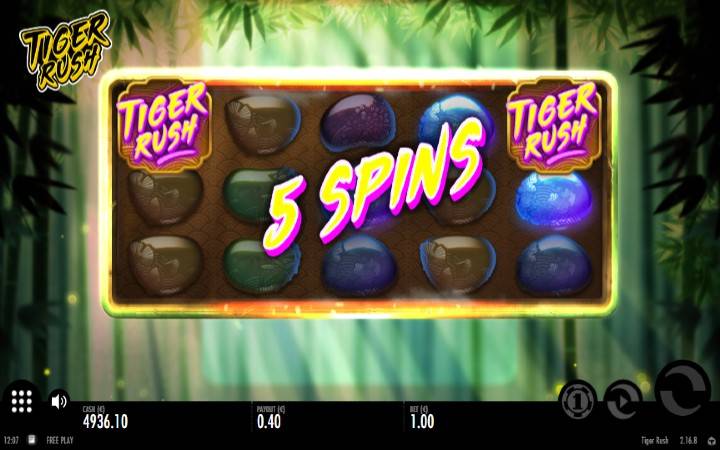 Tiger Rush-online casino bonus-thunderkick-scatter