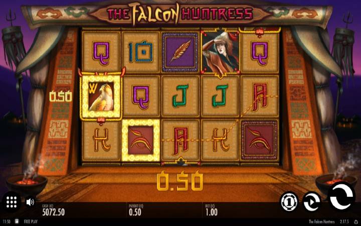 The Falcon Huntress-online casino bonus-džoker-thunderkick