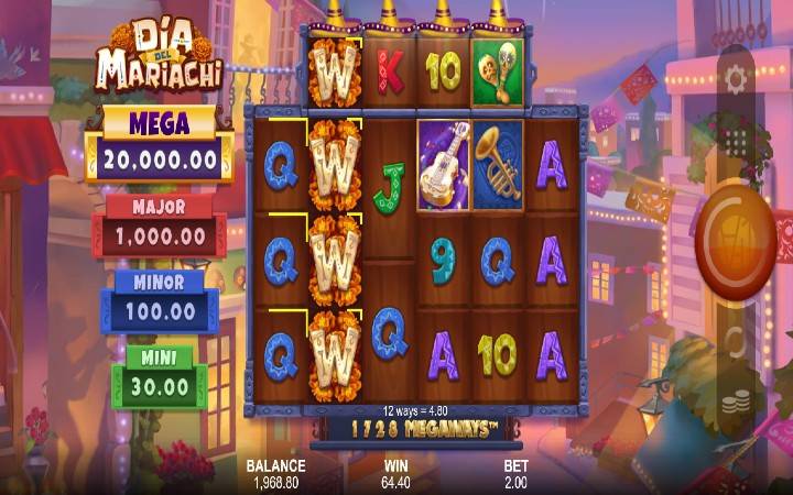 Dia del Mariachi Megaways-online casino bonus-microgaming-sombrero spin