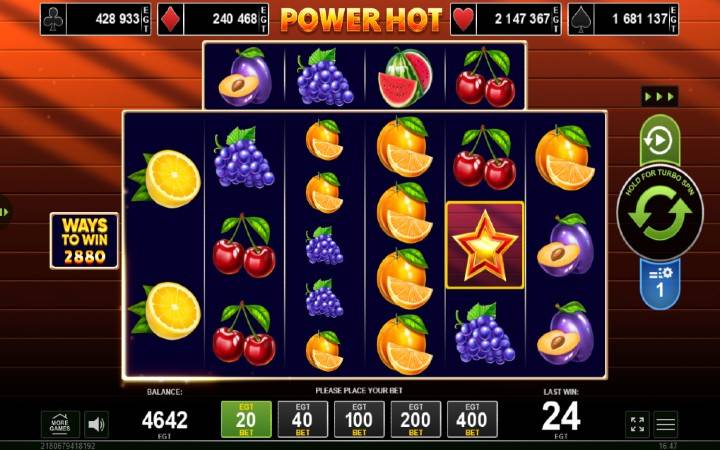 Power Hot-online casino bonus-egt casino