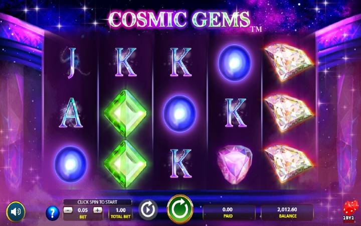 Cosmic Gems-2by2 gaming-online casino bonus