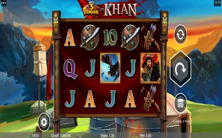 3 Books of Khan-online casino bonus-thunderkick