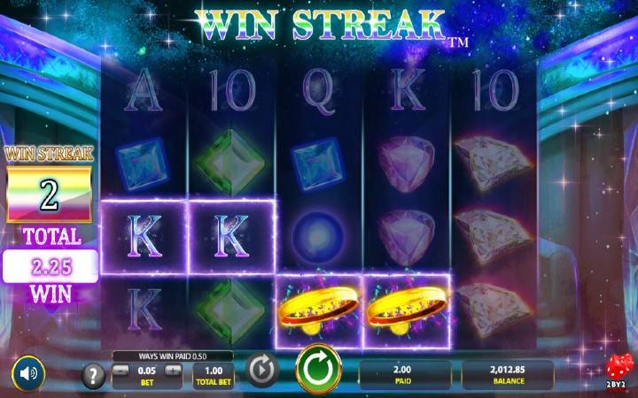 Cosmic Gems-Win Streak Bonus-online casino bonus-2by2 gaming