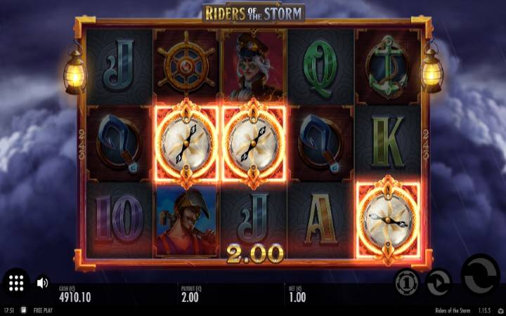 Riders of the Storm-thunderkick-scatter-online casino bonus