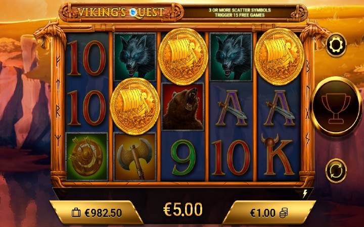 Viking Quest-scatter-online casino bonus-amigo
