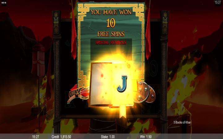 3 Books of Khan-specijalan simbol-online casino bonus-live 5