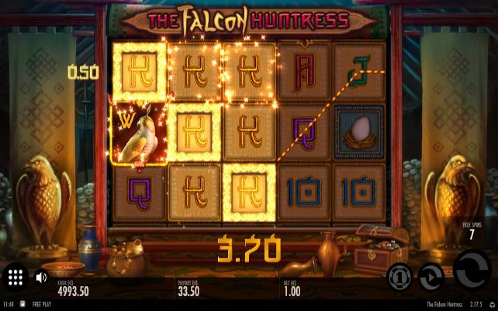 The Falcon Huntress-online casino bonus-besplatni spinovi-thunderkick