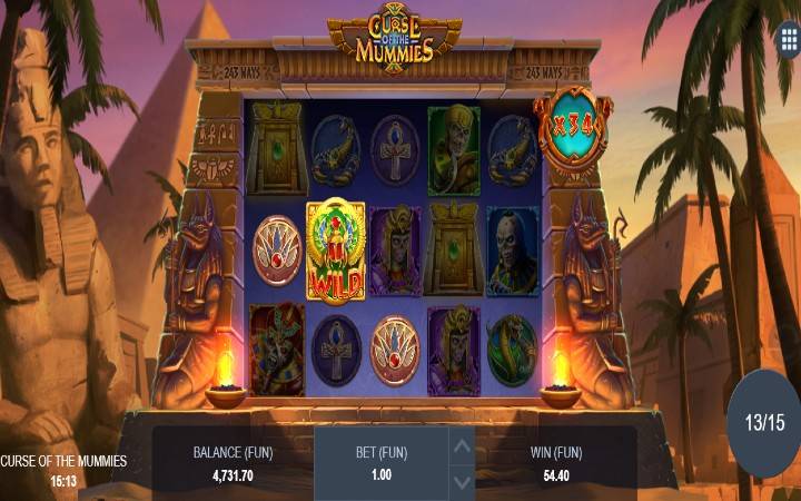 Curse of the Mummies-online casino bonus-besplatni spinovi-blue guru