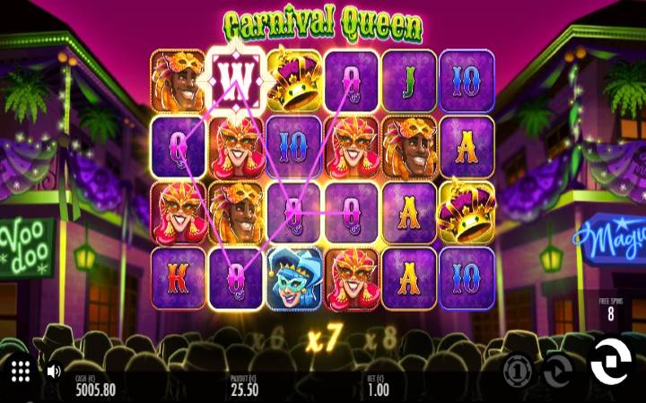 Carnival Queen-besplatni spinovi-online casino bonus-thunderkick