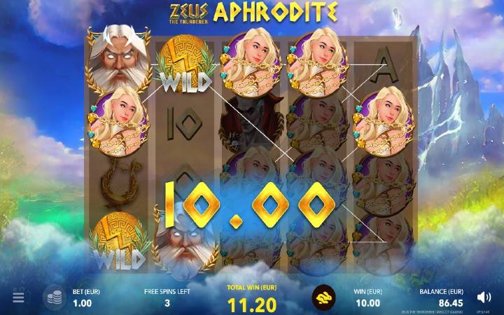 Zeus the Thunderer-afroditini besplatni spinovi-online casino bonus-mascot