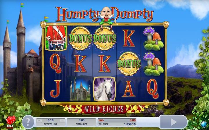 Humpty Dumpty Wild Riches-online casino bonus-scatter