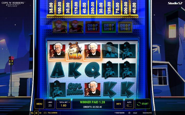 Cops N Robbers Drop Shot Deluxe-džoker-online casino bonus-green tube casino