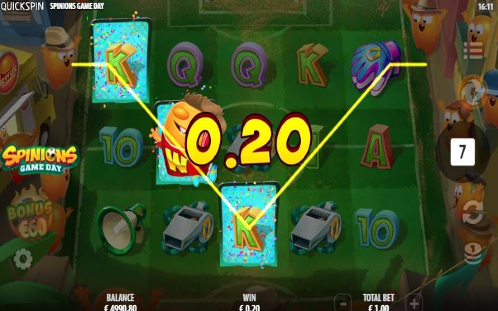 Spinions Game Day-džoker-quickspin-online casino bonus