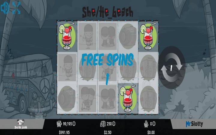 She He Beach-online casino bonus-besplatni spinovi-scatter