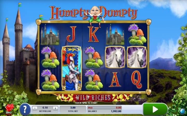 Humpt Dumpty Wild Riches-online casino bonus-2by2 gaming