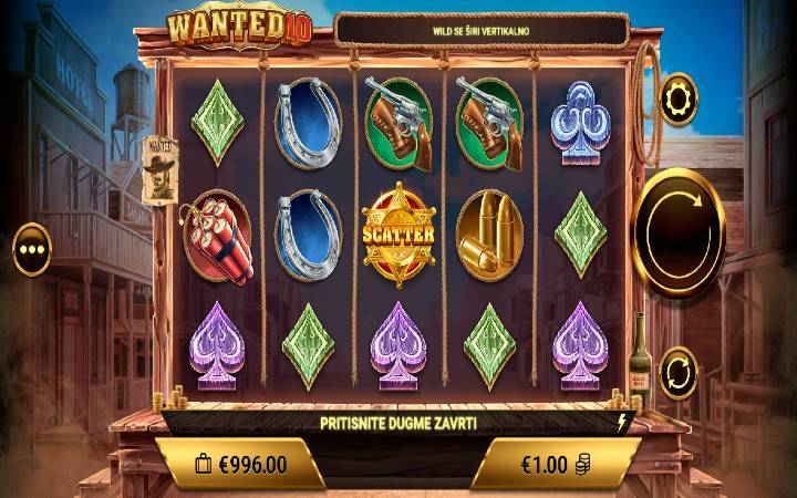Wanted 10-online casino bonus-amigo