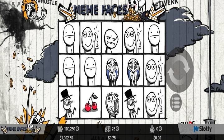 Meme Faces-online casino bonus-Mr. Slotty