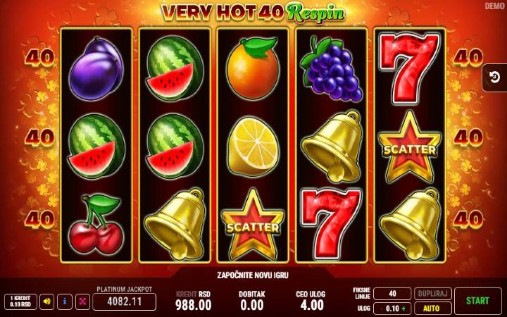 Very Hot 40 Respin-online casino bonus-fazi