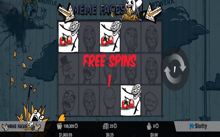 Meme Faces-online casino bonus-scatter-mr slotty