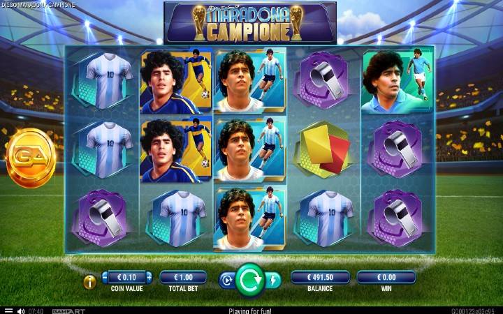 Diego Maradona Campione-online casino bonus-GameArt