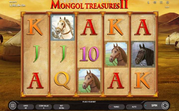 Mongol Treasures Archery Competition-online casino bonus-endorphina