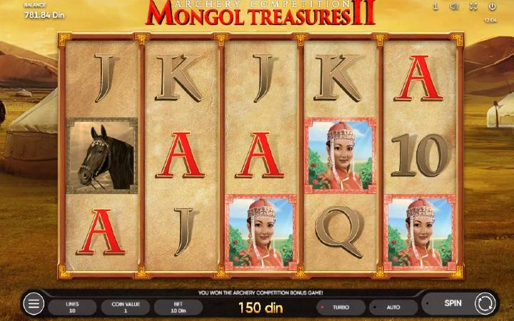 Mongol Treasures-Archery Competition-scatter-online casino bonus-endorphina