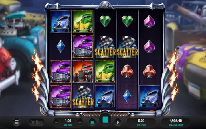 Hot Rod Racers-scatter-online casino bonus-relax gaming