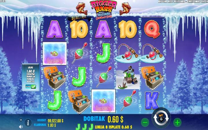 Bigger Bass Lizzard Christmas Catch-dobitak-pregmatic play-online casino bonus