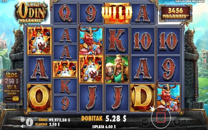 Fury of the Odin-džoker-online casino bonus-pragmatic play