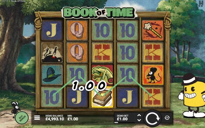 Book of Time-džoker-hacksaw gaming-online casino bonus