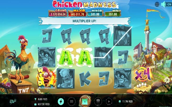 Chicken Madness-džoker-online casino bonus-bf games