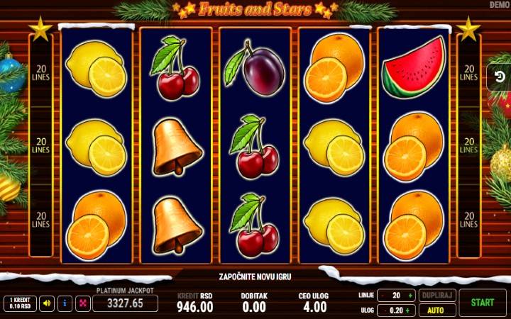 Fruits and Stars Christmas-online casino bonus-fazi