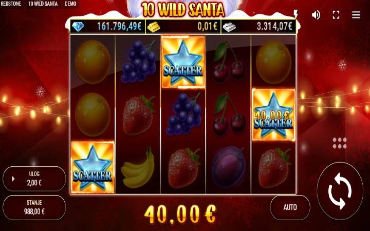 10 wild santa-scatter-plava zvezda-redstone-online casino bonus