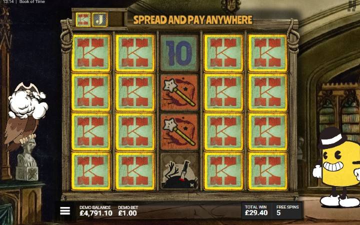 Book of TIme-besplatni spinovi-online casino bonus