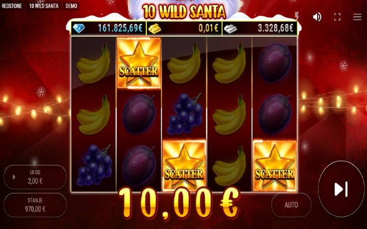 10 Wild Santa-zlatna zvezda-online casino bonus-redstone